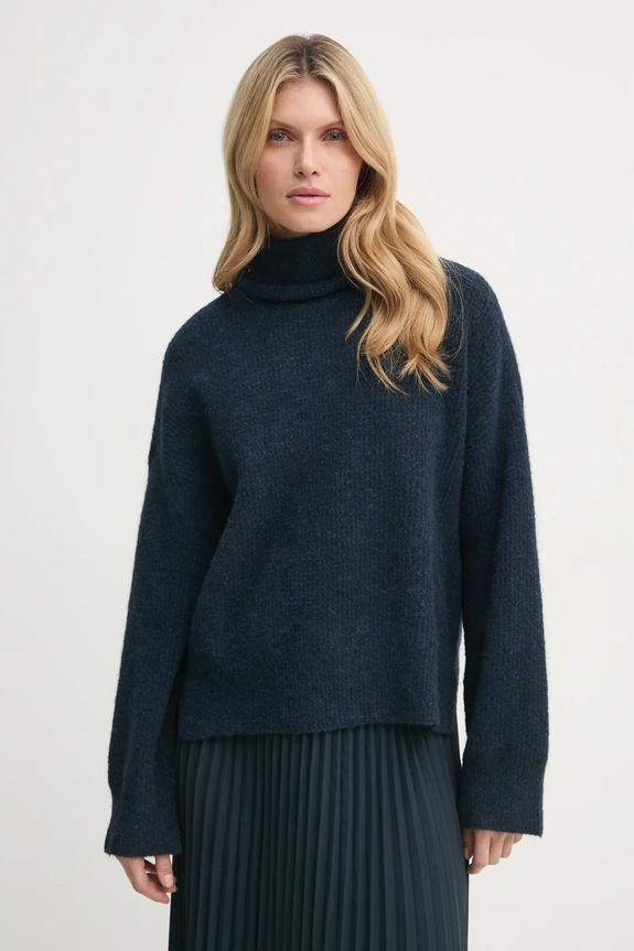Gestuz pulover grosime medie bleumarin 10909446