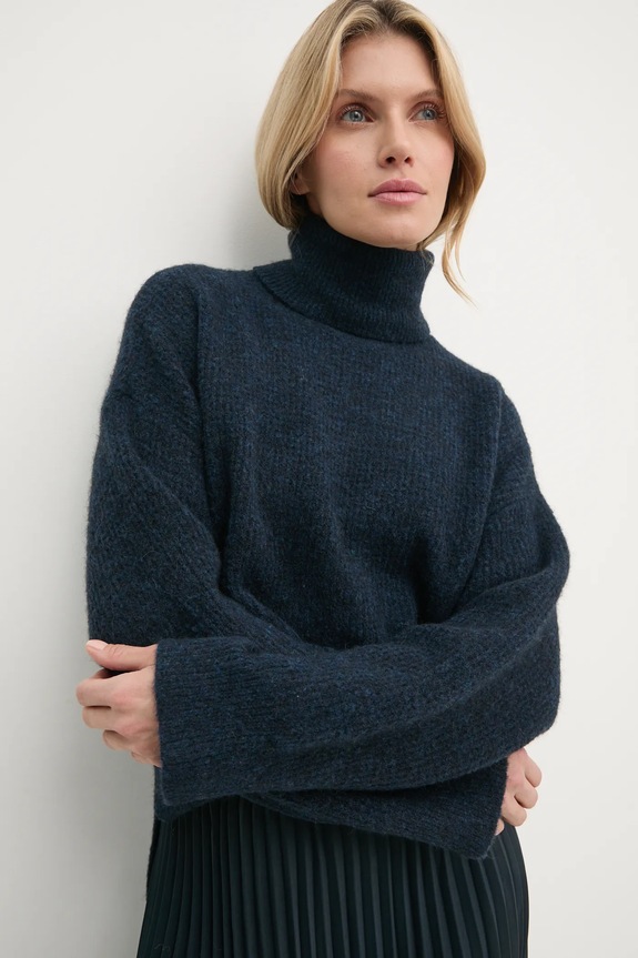 Gestuz pulover 10909446 bleumarin