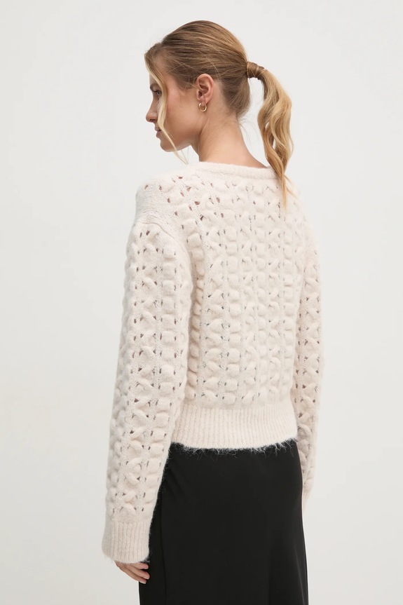 Ruházat Sisley pulóver 145YM105A bézs