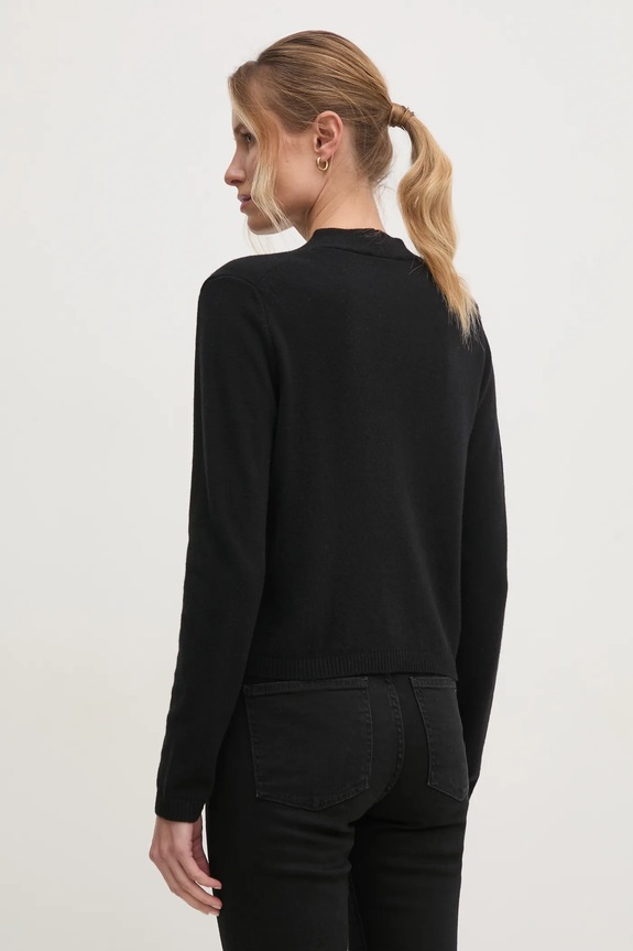 Ruházat Sisley gyapjú kardigán 1044M602A fekete