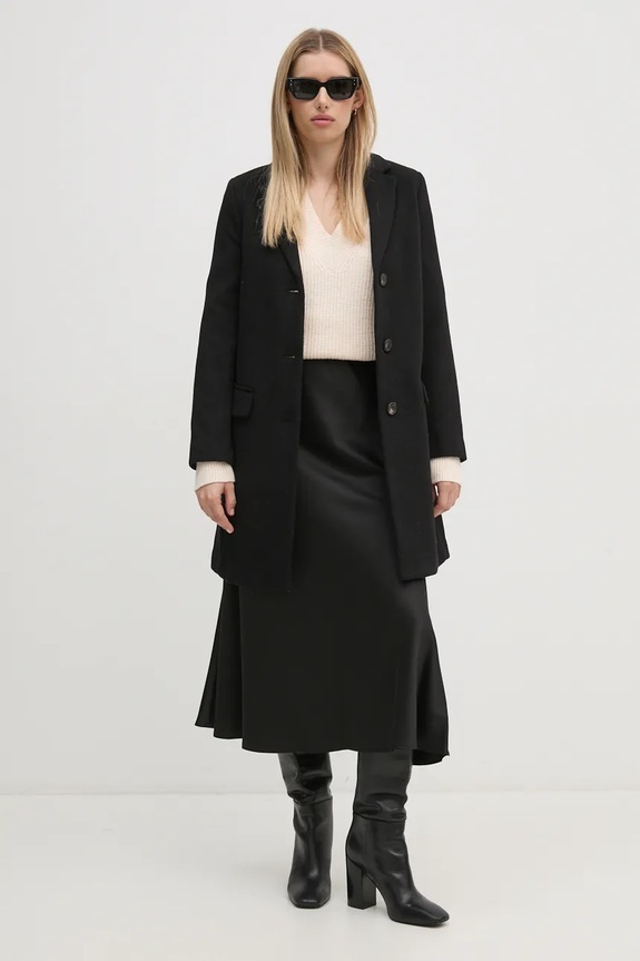 Calvin Klein gyapjúkeverék pulóver K20K207414 bézs AW24