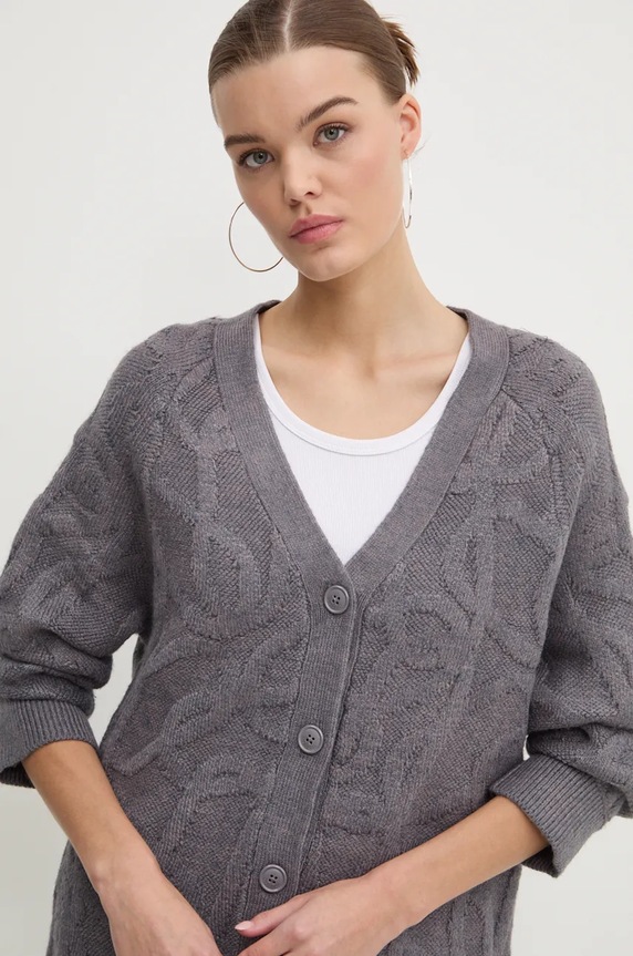 Жилетка Desigual MONTREAL сив 24WWJF12