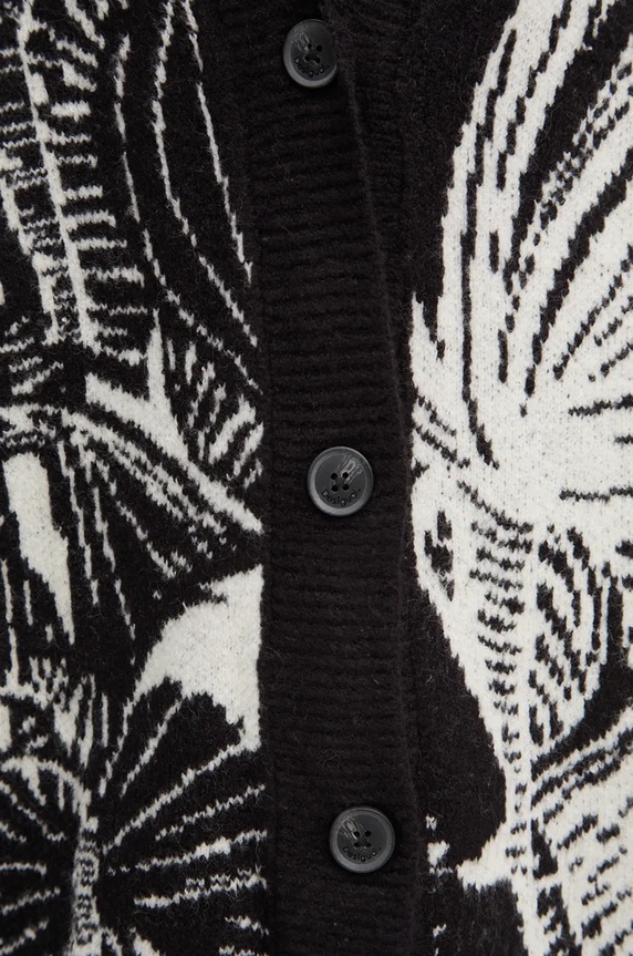 Desigual kardigan HALIFAX 24WWJF26 czarny
