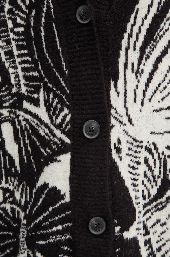 Desigual kardigan HALIFAX 24WWJF26 czarny