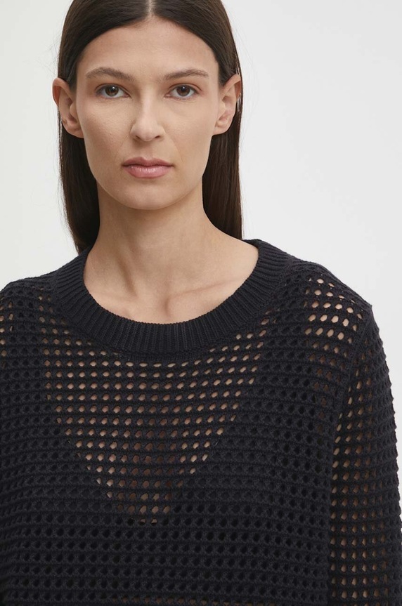 Levi's sweter bawełniany bawełna czarny A8889