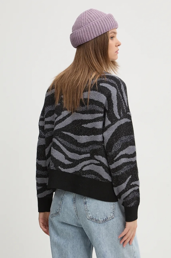 Odzież Desigual sweter WINNIPEG 24WWJF20 czarny
