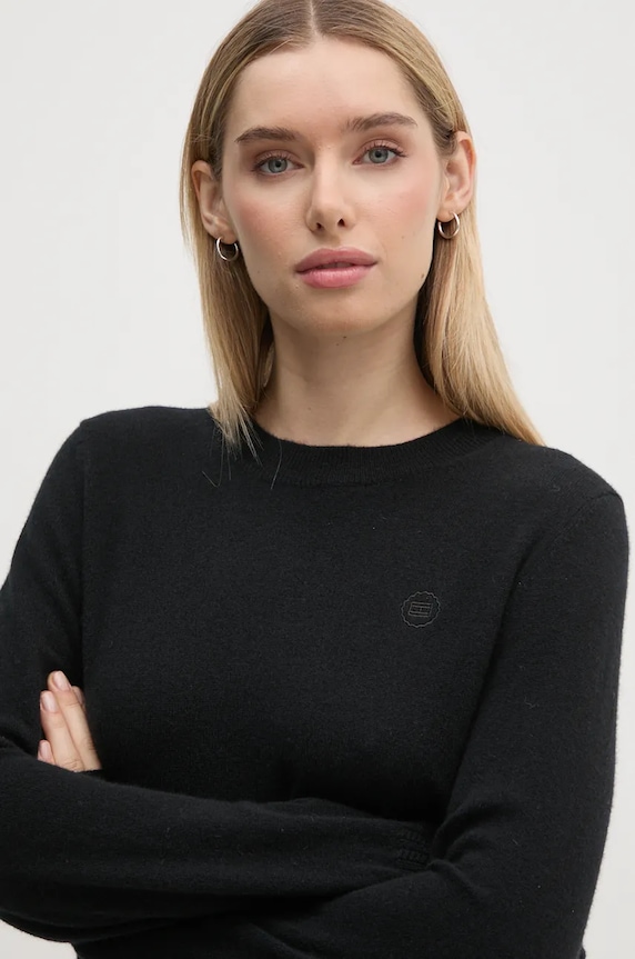 Дрехи Пуловер Tommy Hilfiger WW0WW43202 черен