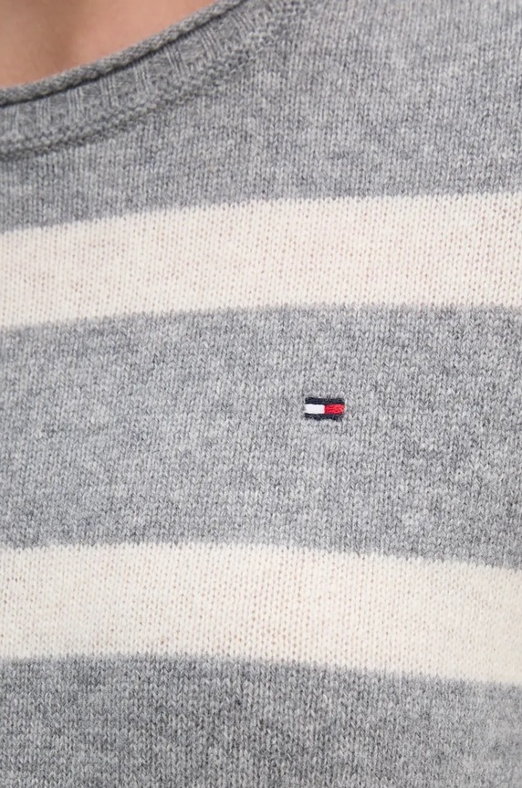 Pulover Tommy Hilfiger WW0WW44161 siva