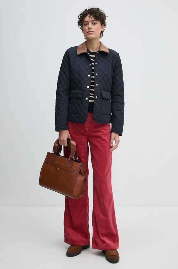 Pamučni pulover Tommy Hilfiger WW0WW43606 mornarsko plava NC24