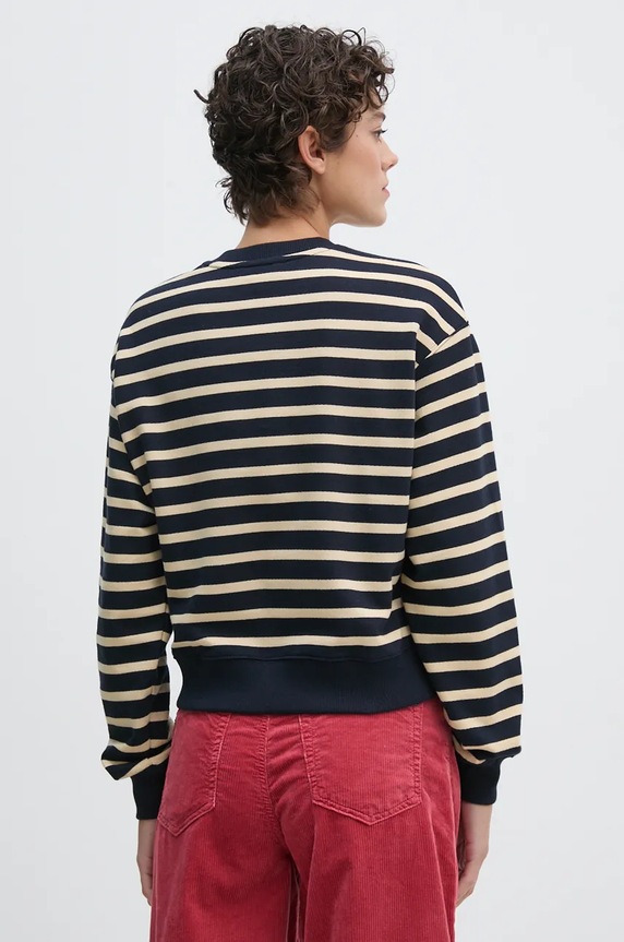 Odjeća Pamučni pulover Tommy Hilfiger WW0WW43606 mornarsko plava
