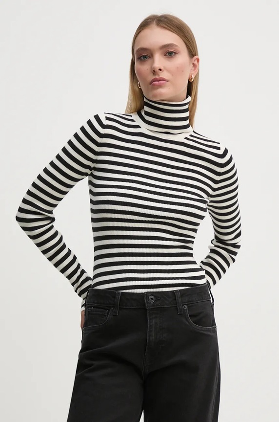 Calvin Klein Jeans pulover subtiri negru J20J224225