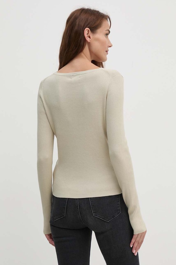Odzież Calvin Klein Jeans kardigan J20J224239 zielony
