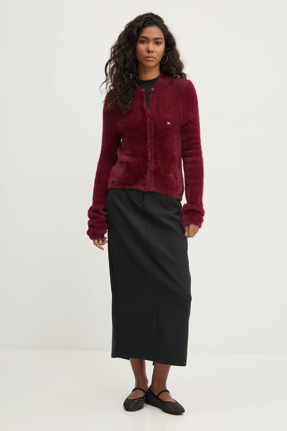 Жилетка Tommy Jeans DW0DW19683 бордо AW24