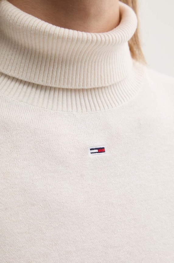 Sveter Tommy Jeans DW0DW19686 béžová