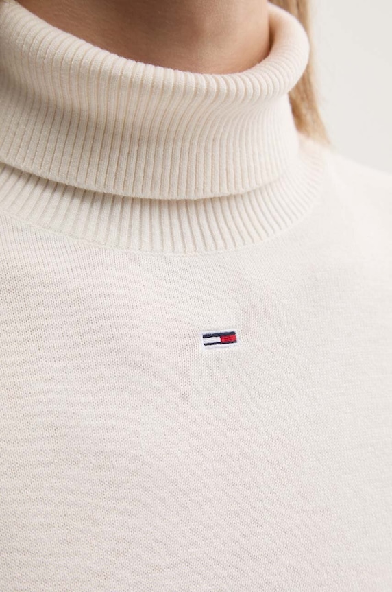 Sveter Tommy Jeans DW0DW19686 béžová