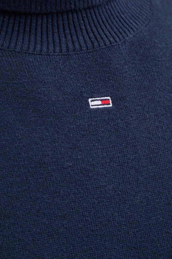 Πουλόβερ Tommy Jeans DW0DW19686 σκούρο μπλε