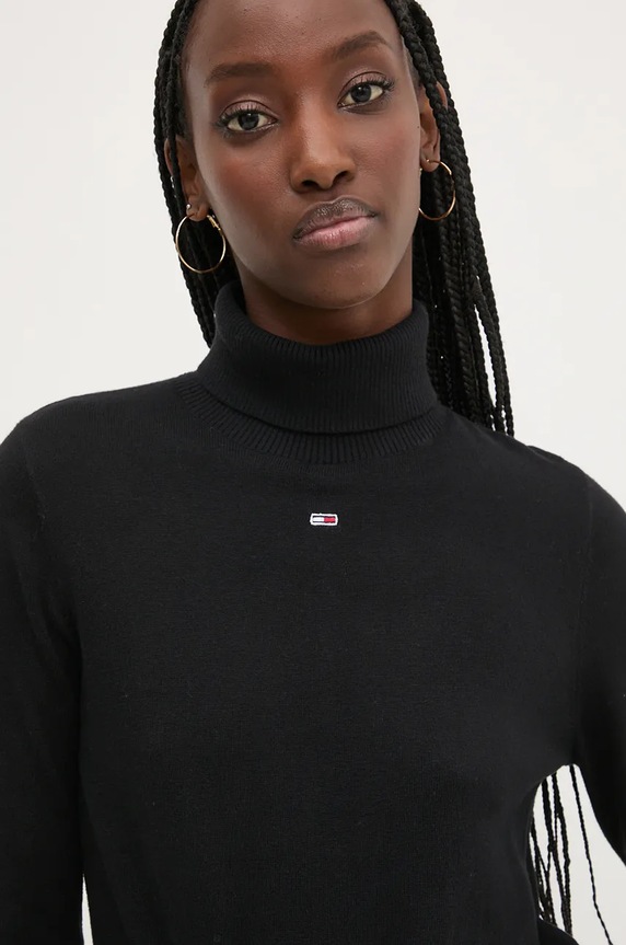 Pulover Tommy Jeans crna DW0DW19686