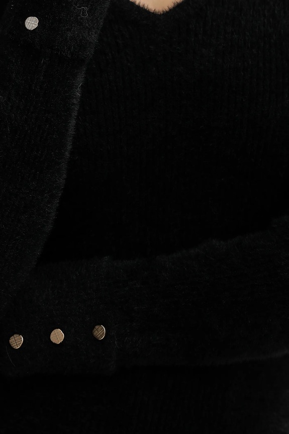 Morgan pulover MOOVE MOOVE negru