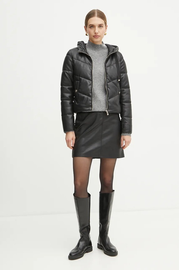 Πουλόβερ με προσθήκη μαλλιού Morgan MSTORI MSTORI γκρί SS26