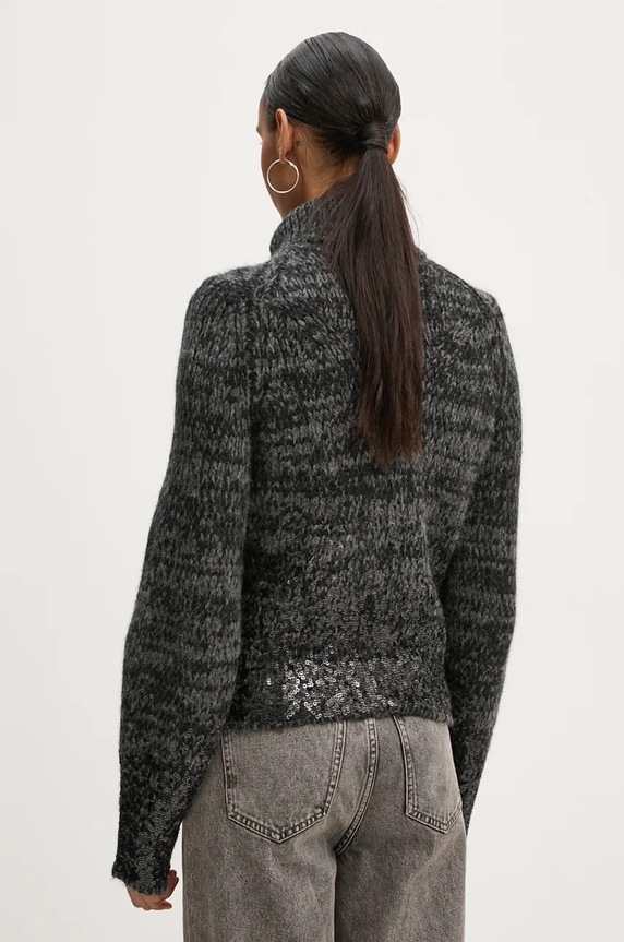 Дрехи Вълнена жилетка ZADIG&VOLTAIRE KWCO00080 сив