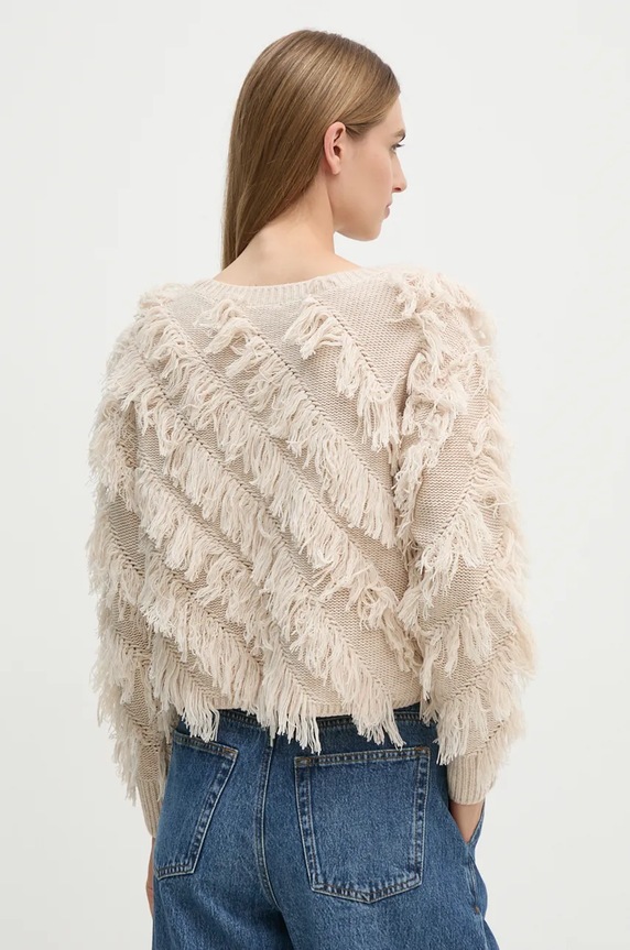 Odjeća Pulover s dodatkom vune OUI 89583 bež