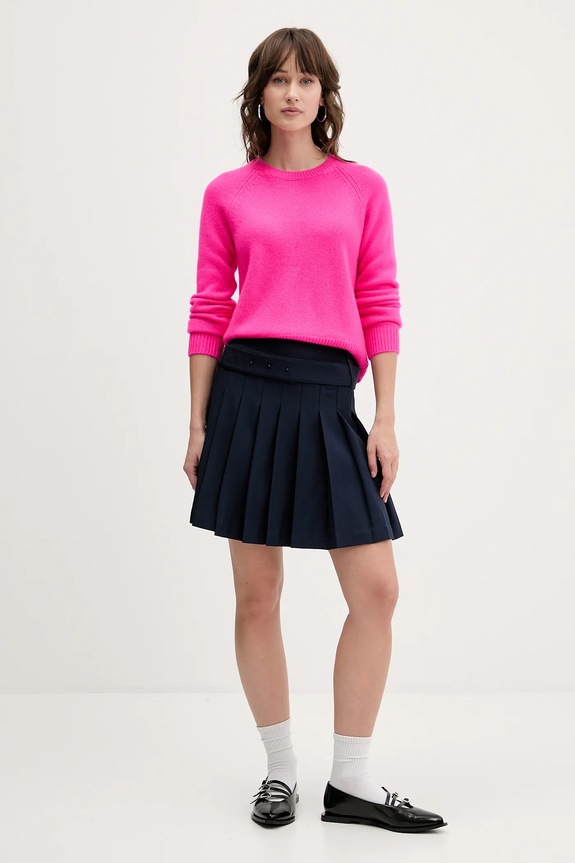 FROM FUTURE sweter kaszmirowy WPR00005 różowy AW25