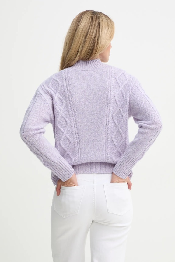 Îmbrăcăminte FROM FUTURE pulover de cașmir WPR02259 violet