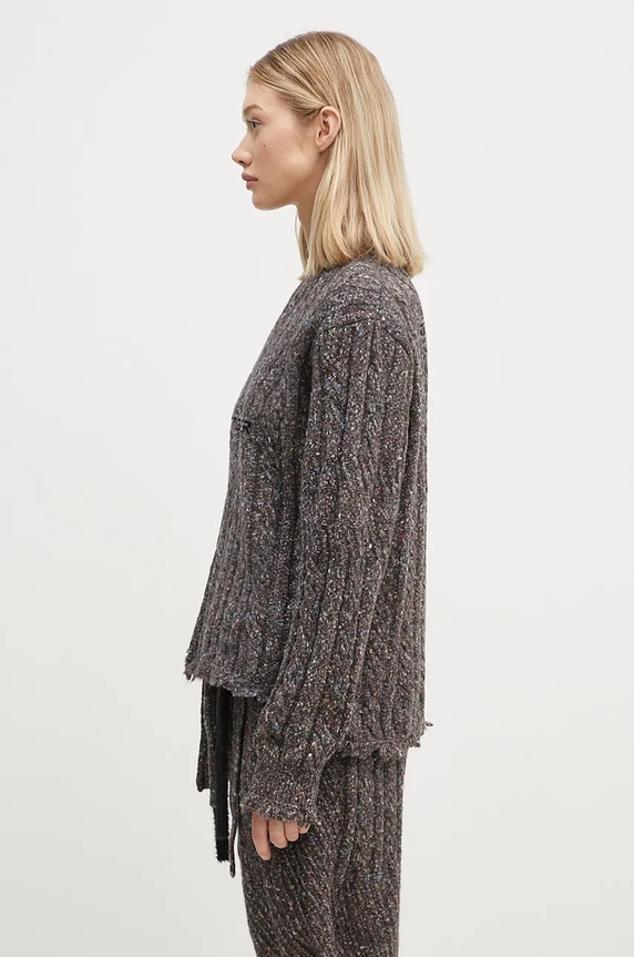 Светр з домішкою вовни Ottolinger Knit Chunky Sweater 1070201521 коричневий AW24