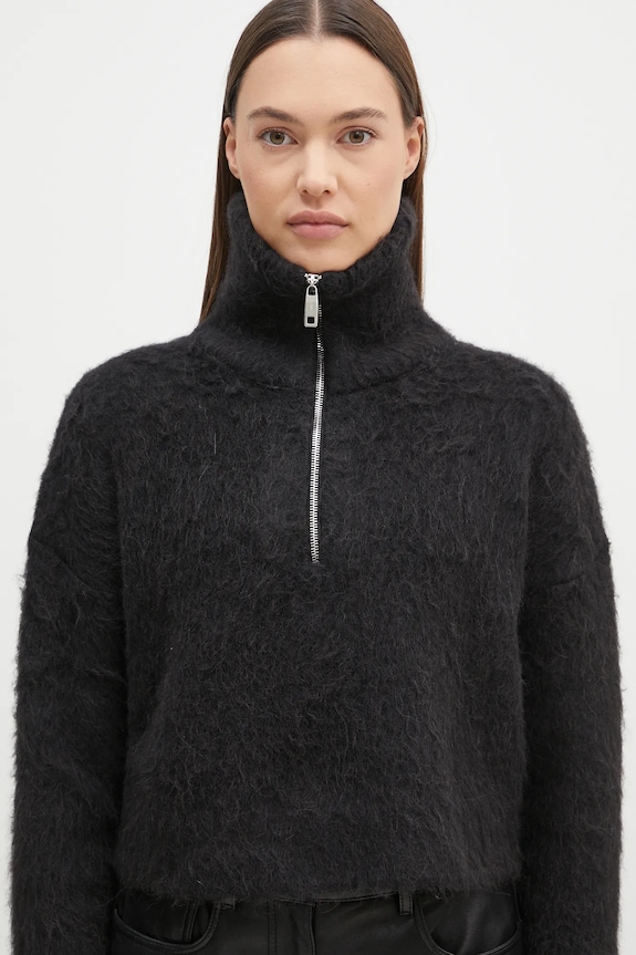 Вовняний светр Sportmax Falcone чорний 2422366172600