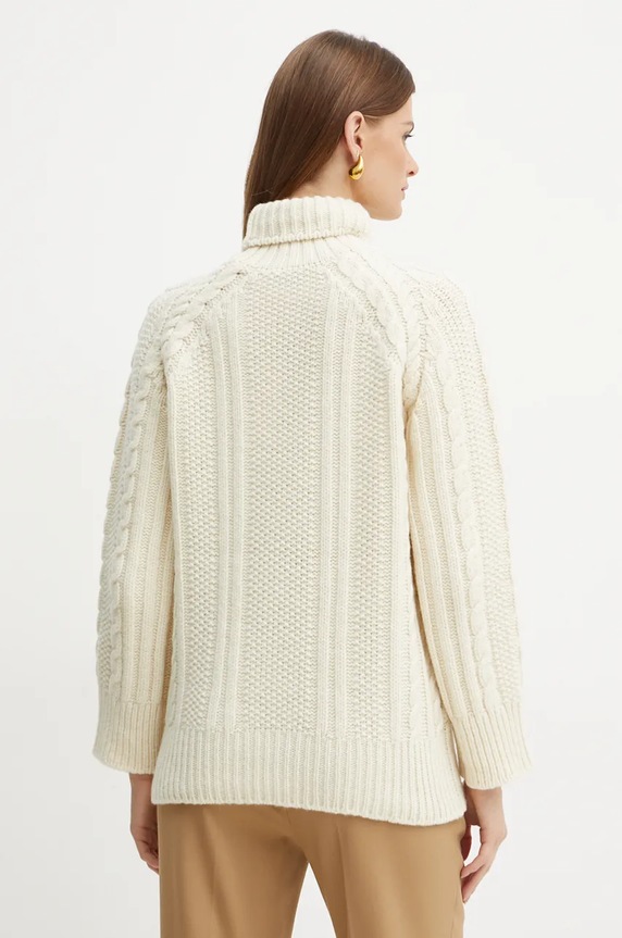 Odjeća Vuneni pulover Forte Forte 13340.myknit bež