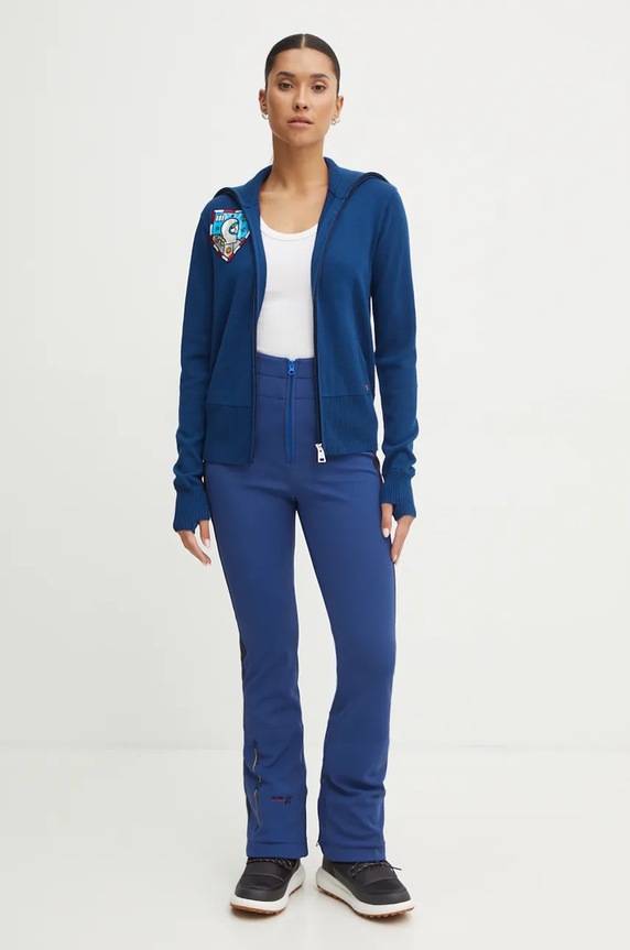 Kardigan Rossignol Galina x JCC RLMWO03 námořnická modř AW24