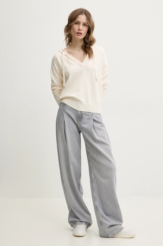 Morgan sweter MBALLON MBALLON beżowy SS26