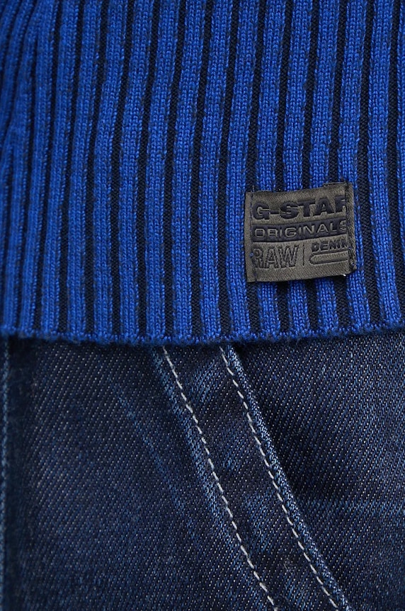 G-Star sweter D25310.D767 niebieski