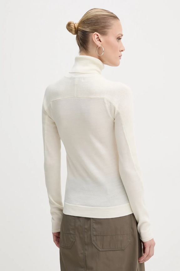 Odzież G-Star sweter wełniany D25510.D847 beżowy