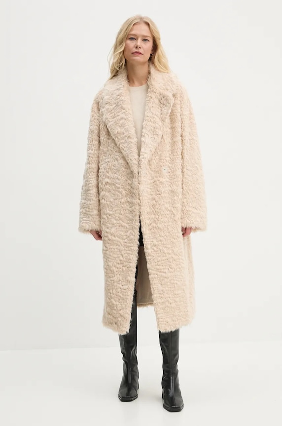 By Malene Birger kasmír pulóver MANTEA Q72552003 bézs AW24