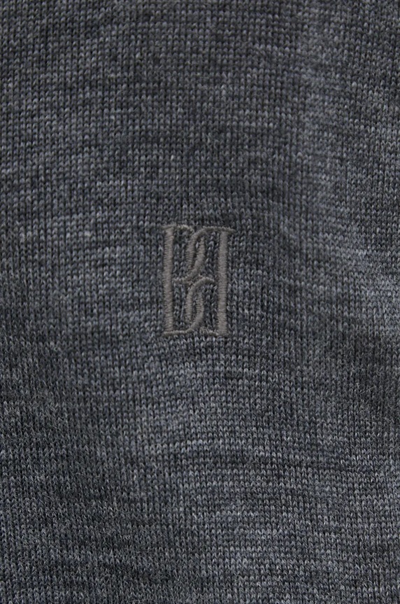 Vlnený sveter By Malene Birger MANTEA Q72580004 sivá