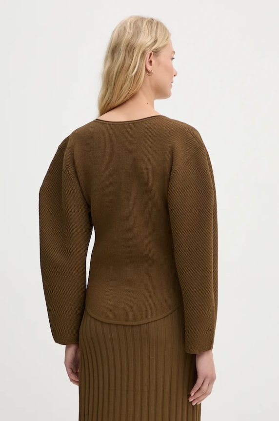 Îmbrăcăminte By Malene Birger cardigan FRANCINAS Q72575003 verde