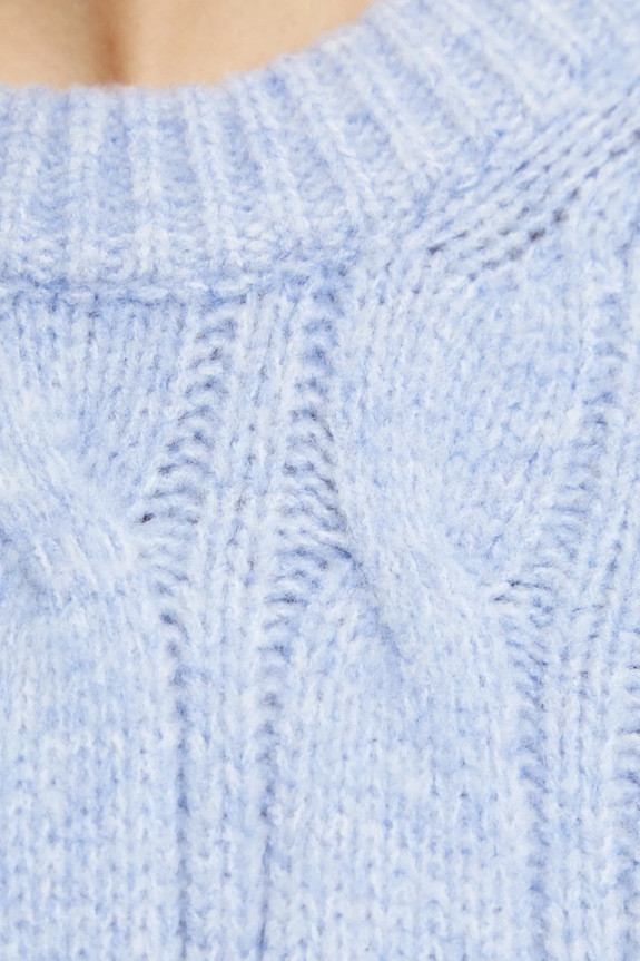 Abercrombie & Fitch sweter z domieszką wełny KI150.4356.245 niebieski