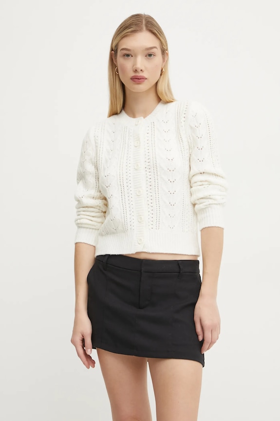 Kardigán Hollister Co. hrubá béžová KI350.4253.101