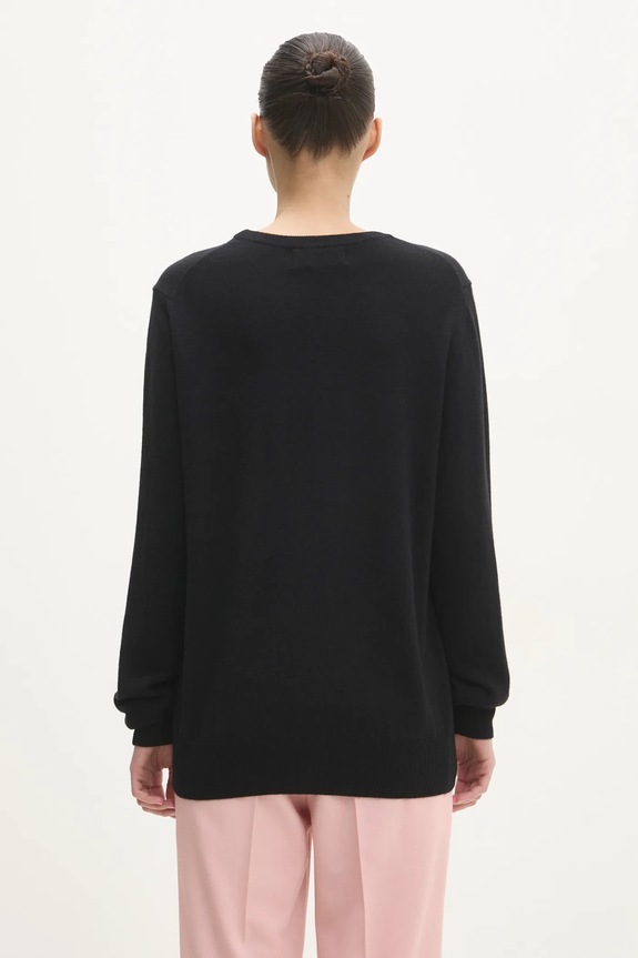 Ρούχα Μάλλινο πουλόβερ Fiorucci Angel W01FPKSW202KN03BK01 μαύρο