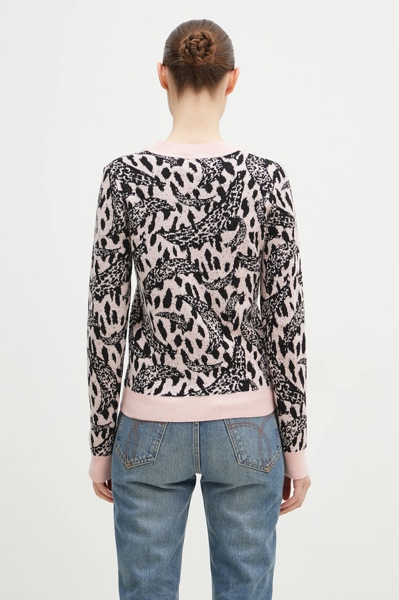 Îmbrăcăminte Fiorucci pulover din amestec de lana Pink Banimalier W01FPKSW195KN03PN04 roz