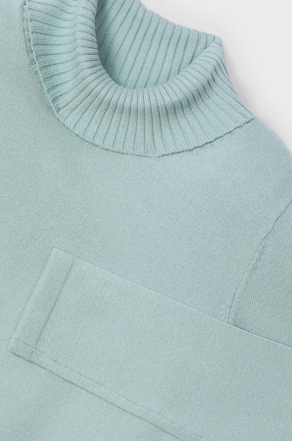 Mayoral sweter dziecięcy 313.6E.Mini.9BYH turkusowy AW24