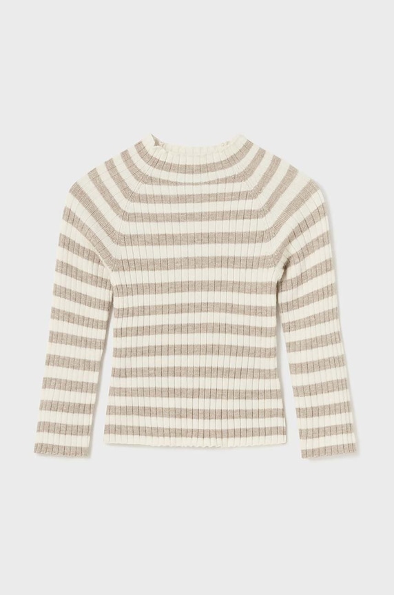 Mayoral pulover bebe cu modele bej 2046.4J.Baby.9BYH