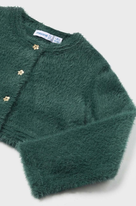 Kardigan za bebe Mayoral 2325.4A.Baby.9BYH tirkizna AW24