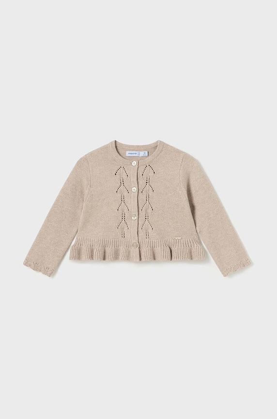 Παιδικό κάρδιγκαν Mayoral 2326.4D.Baby.9BYH μπεζ AW24