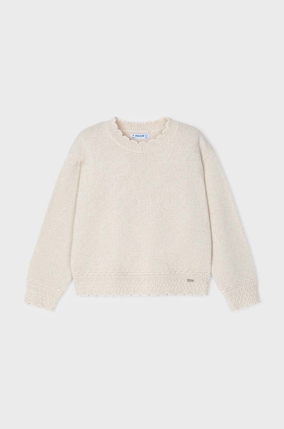 Mayoral sweter dziecięcy pozostałe beżowy 4355.6C.Mini.9BYH