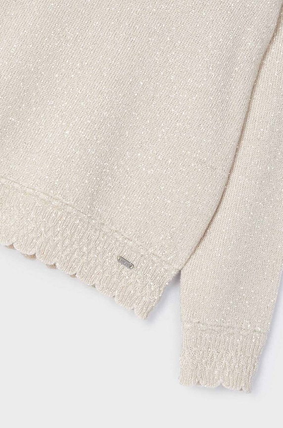 Mayoral sweter dziecięcy 4355.6C.Mini.9BYH beżowy AW24