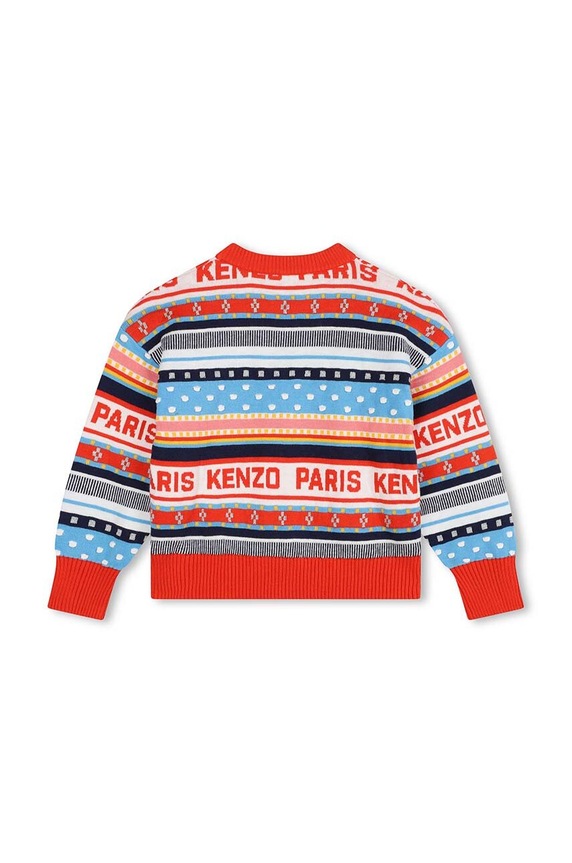 Детский свитер Kenzo Kids K60666.86.108 мультиколор AW24