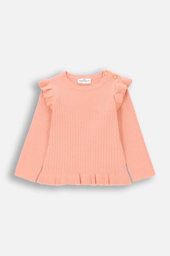 Coccodrillo sweter niemowlęcy pozostałe pomarańczowy ZC4172102PGN