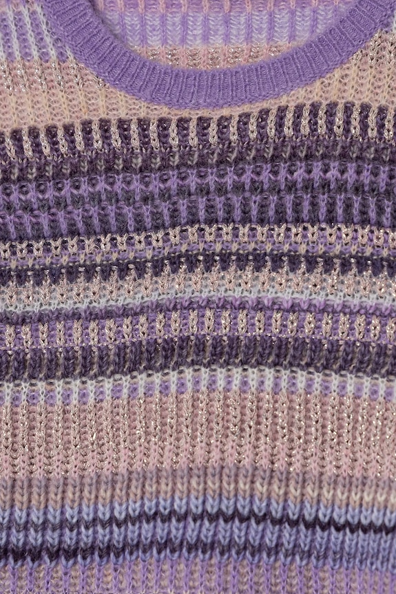 United Colors of Benetton pulover pentru copii din amestec de lana 116QQ107L.G.Seasonal violet AW24